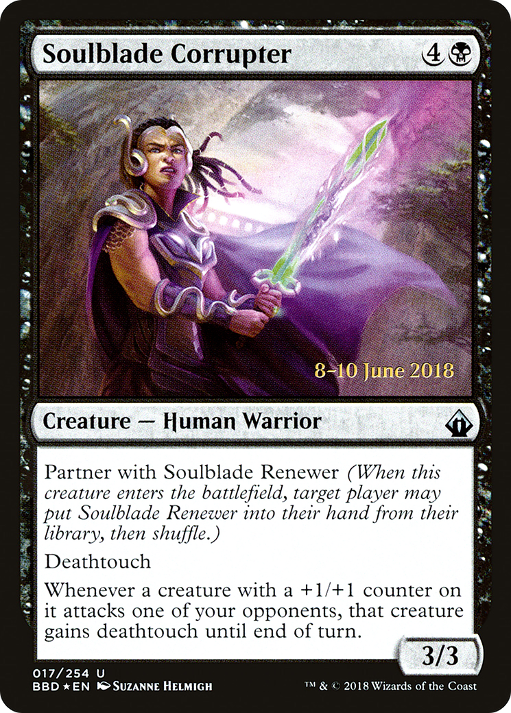 Image of Soulblade Corrupter [Battlebond Prerelease Promos]