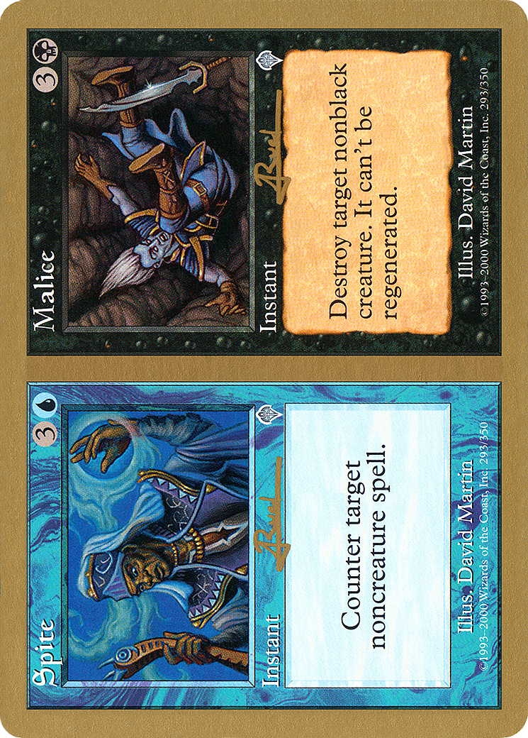 Image of Spite // Malice (Antoine Ruel) [World Championship Decks 2001]