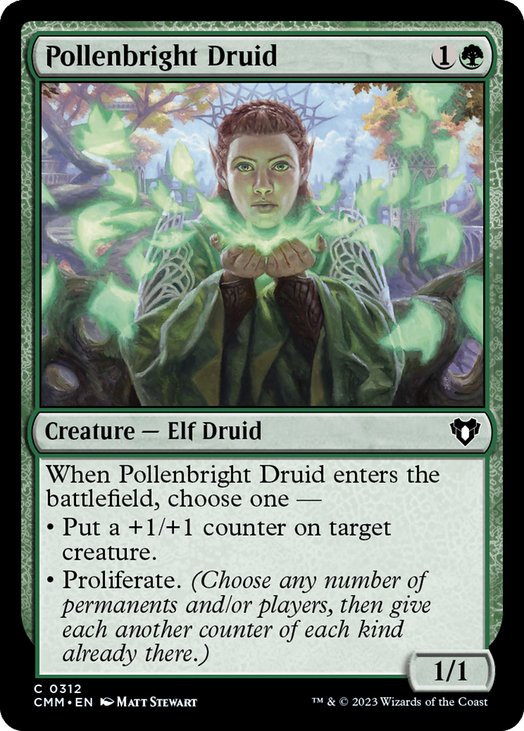 Image of Pollenbright Druid [Commander Masters]