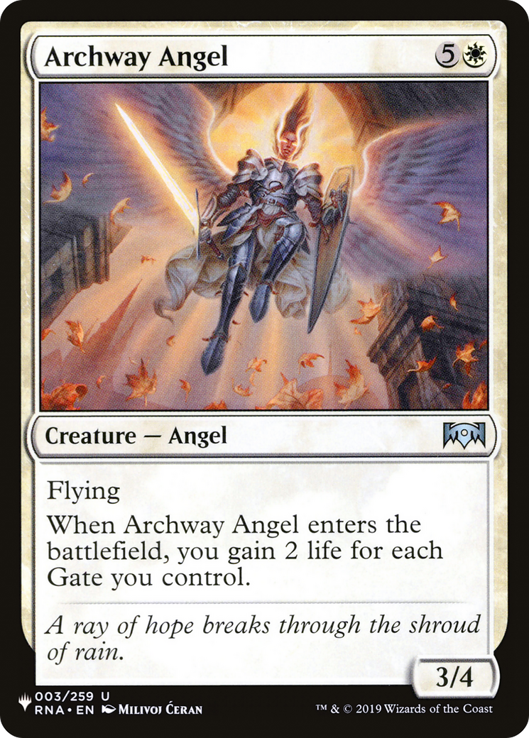 Image of Archway Angel [The List]