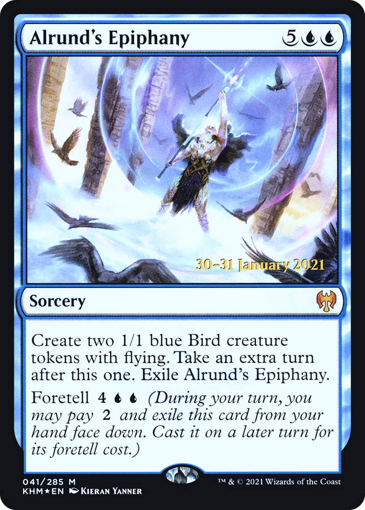Image of Alrund's Epiphany [Kaldheim Prerelease Promos]