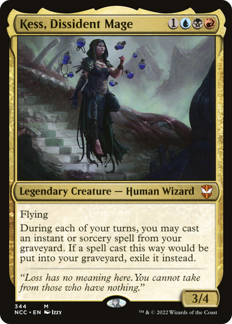 Image of Kess, Dissident Mage [Streets of New Capenna Commander]