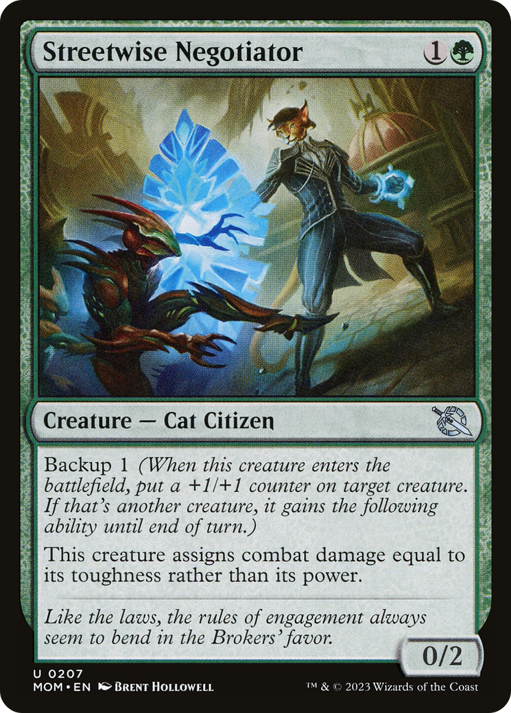 Image of Streetwise Negotiator [March of the Machine]