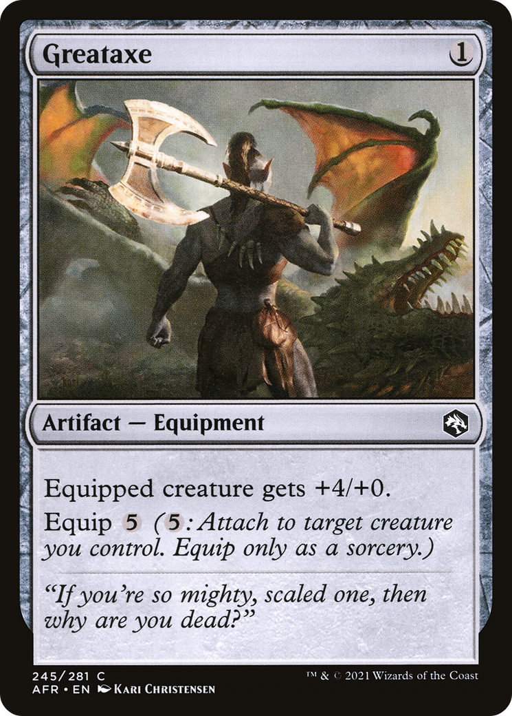 Image of Greataxe [Dungeons & Dragons: Adventures in the Forgotten Realms]