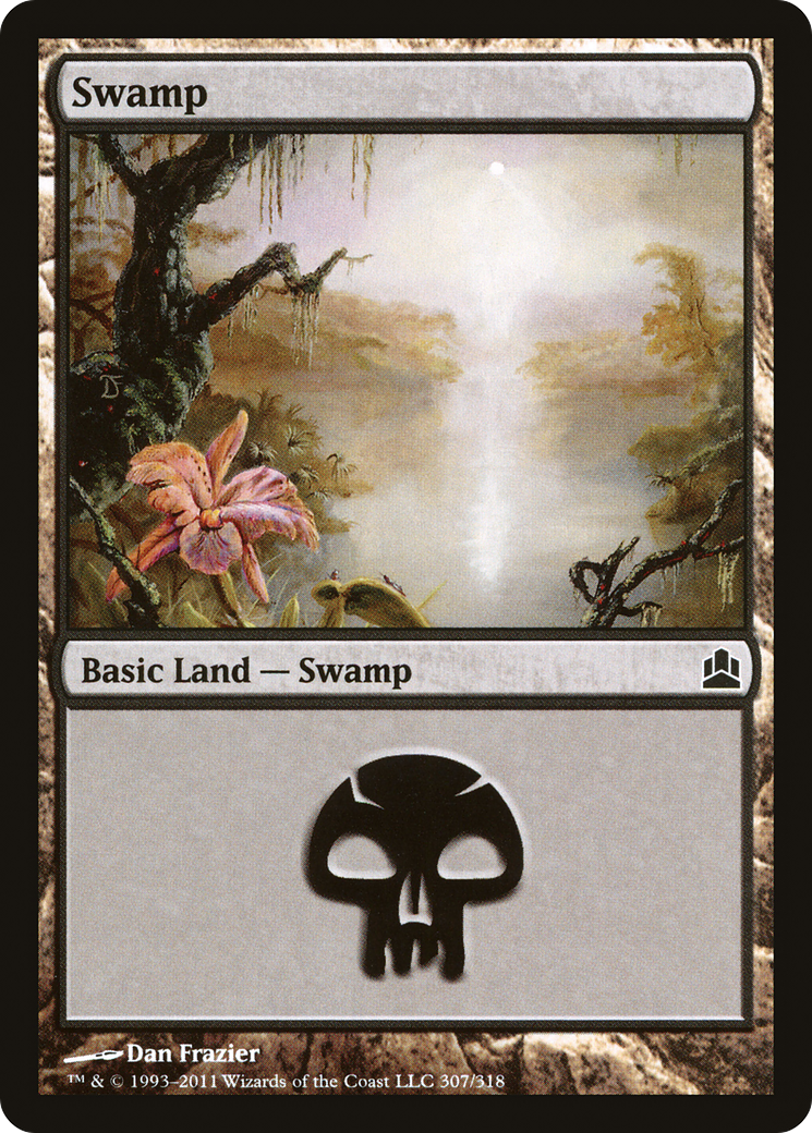 Image of Swamp (307) [Commander 2011]