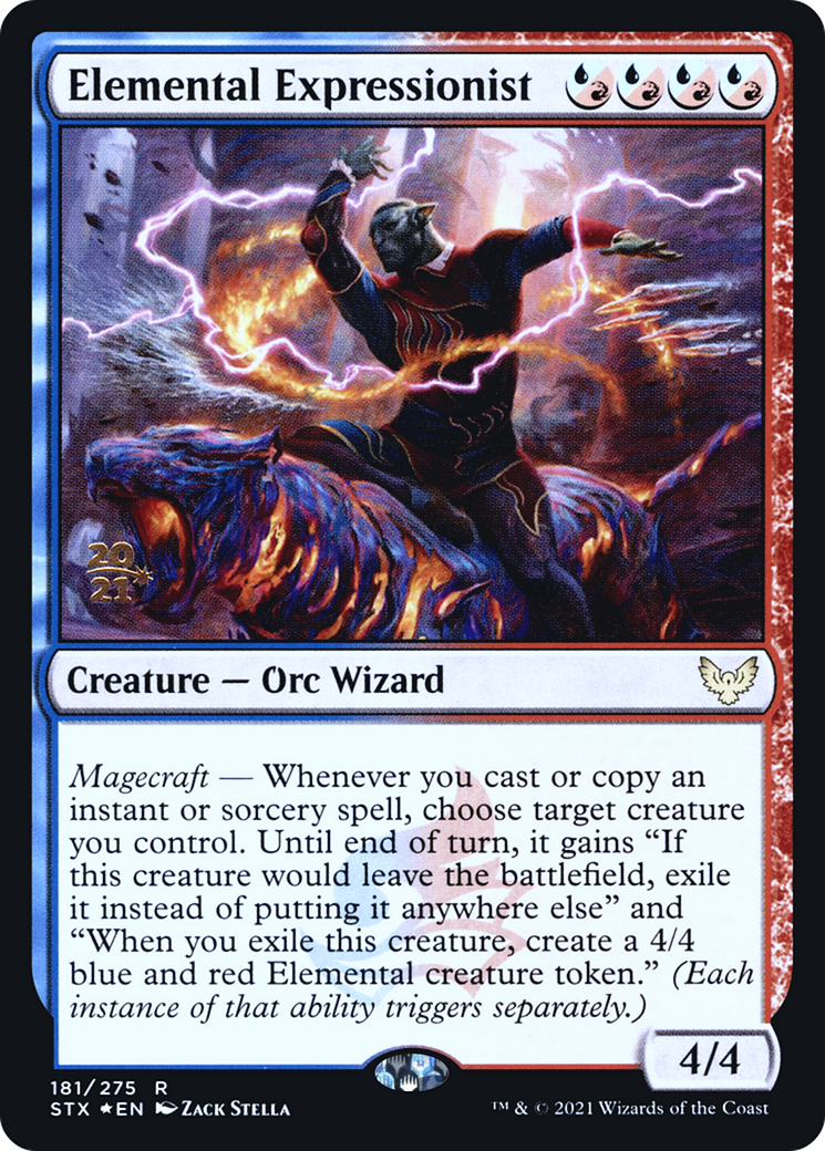 Image of Elemental Expressionist [Strixhaven: School of Mages Prerelease Promos]