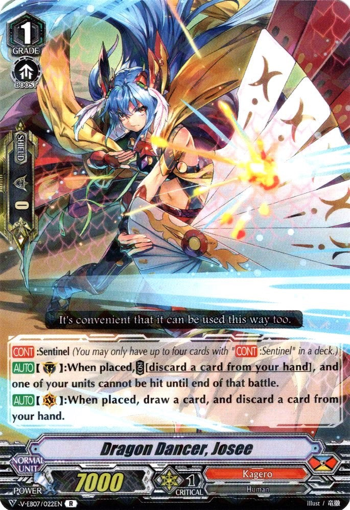 Image of Dragon Dancer, Josee (V-EB07/022EN) [The Heroic Evolution]