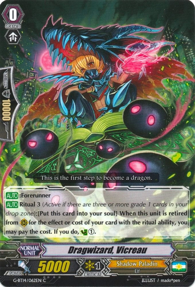 Image of Dragwizard, Vicreau (G-BT14/062EN) [Divine Dragon Apocrypha]