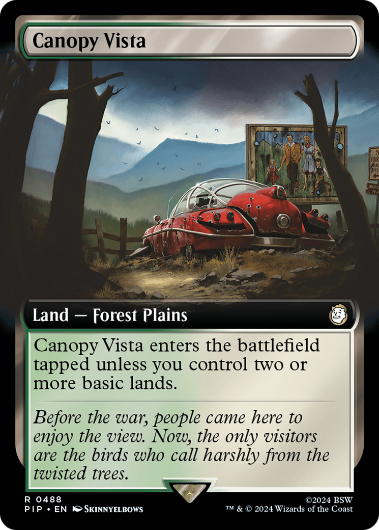 Image of Canopy Vista (Extended Art) [Fallout]