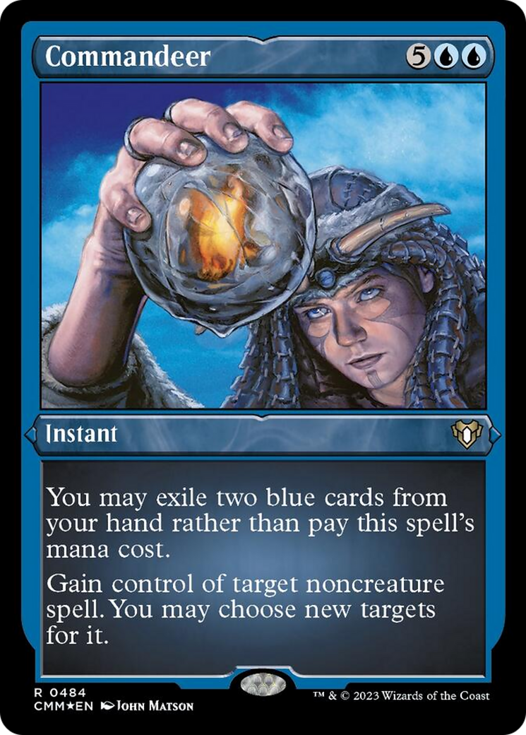 Image of Commandeer (Foil Etched) [Commander Masters]