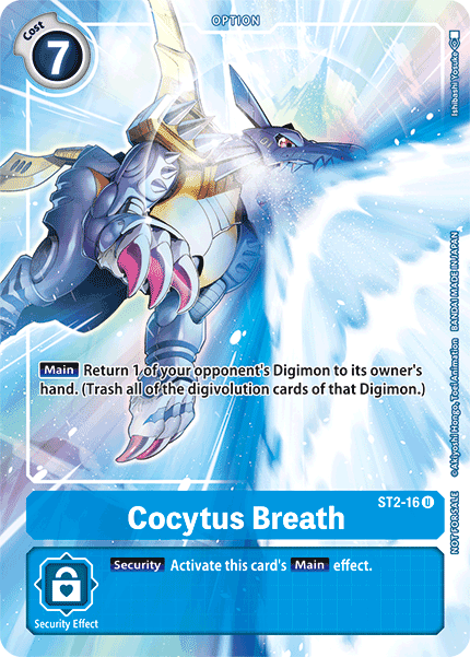 Image of Cocytus Breath [ST2-16] (Tamer's Evolution Box) [Starter Deck: Cocytus Blue Promos]