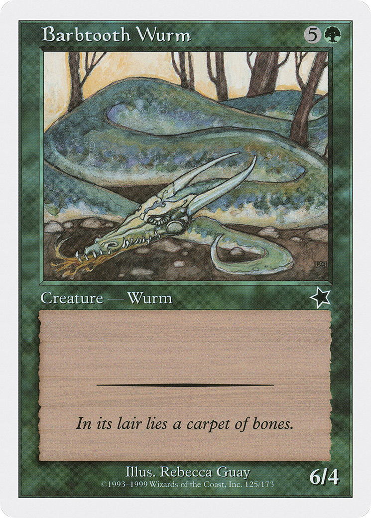 Image of Barbtooth Wurm [Starter 1999]