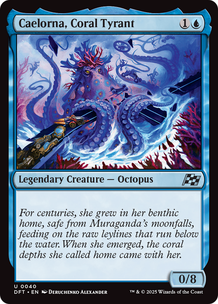 Image of Caelorna, Coral Tyrant [Aetherdrift]