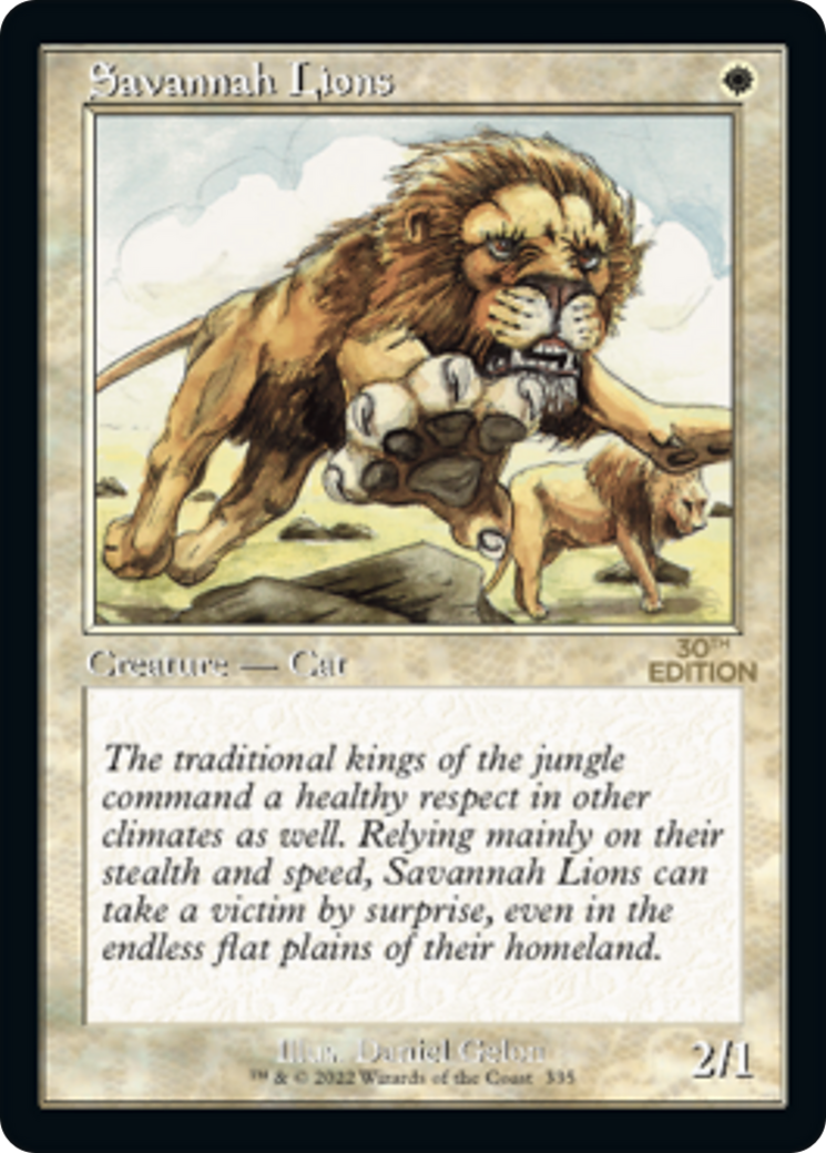 Image of Savannah Lions (Retro) [30th Anniversary Edition]