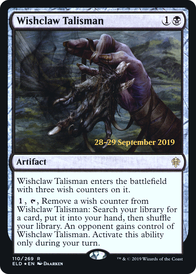 Image of Wishclaw Talisman [Throne of Eldraine Prerelease Promos]