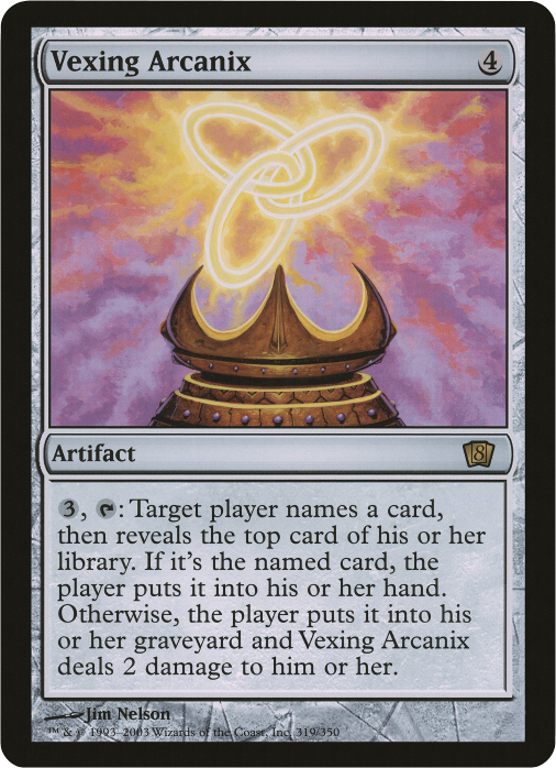 Image of Vexing Arcanix (Oversized) [Eighth Edition Box Topper]