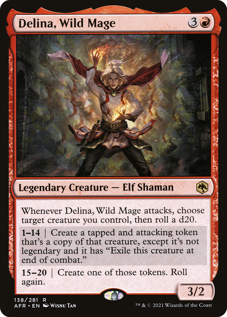 Image of Delina, Wild Mage [Dungeons & Dragons: Adventures in the Forgotten Realms]