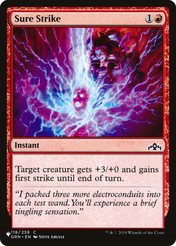 Image of Sure Strike [The List]