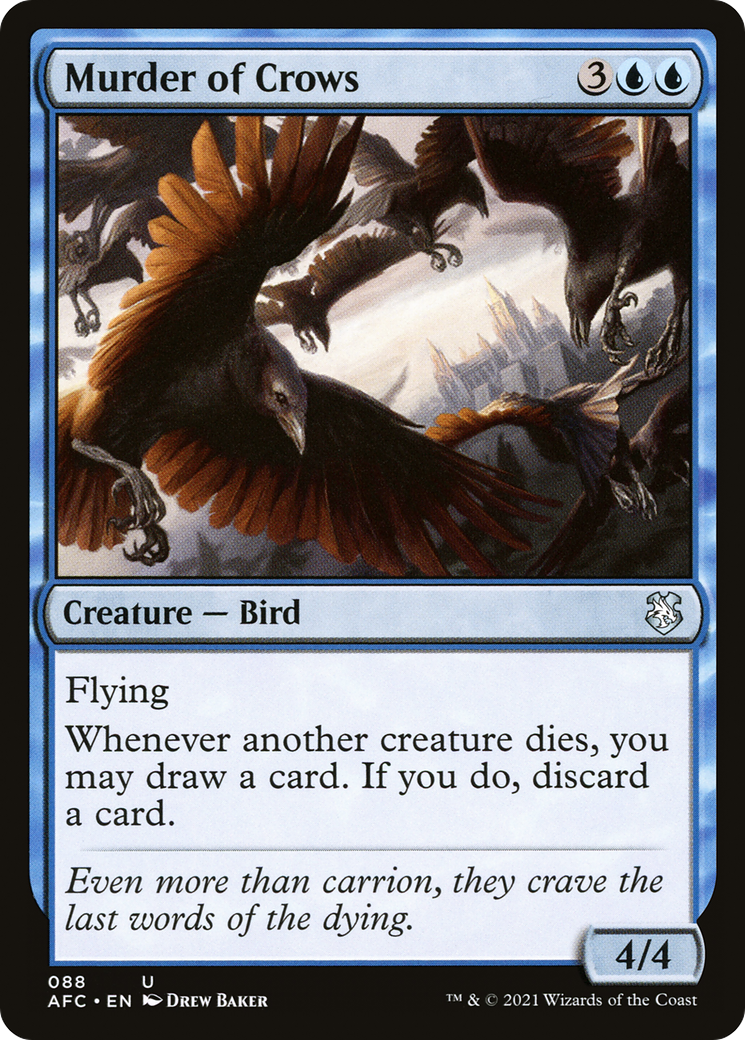 Image of Murder of Crows [Dungeons & Dragons: Adventures in the Forgotten Realms Commander]