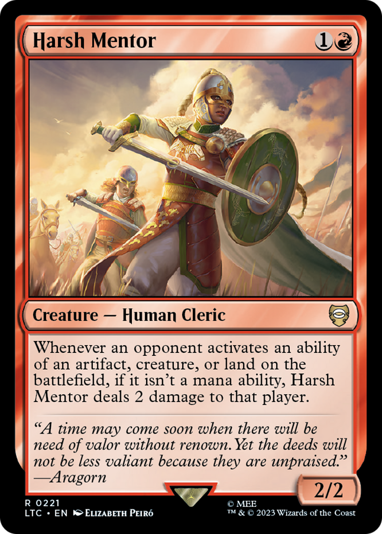 Image of Harsh Mentor [The Lord of the Rings: Tales of Middle-Earth Commander]