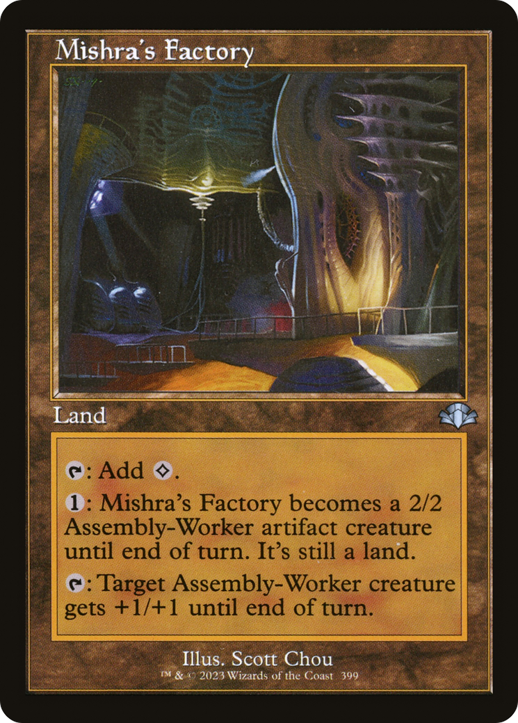 Image of Mishra's Factory (Retro) [Dominaria Remastered]