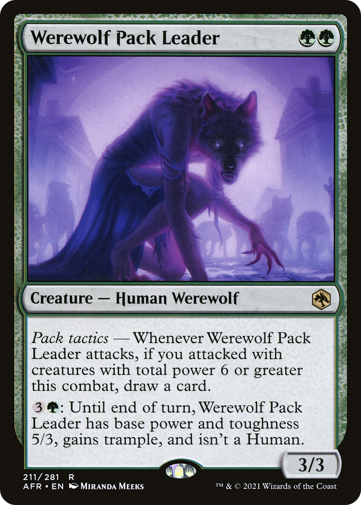 Image of Werewolf Pack Leader [Dungeons & Dragons: Adventures in the Forgotten Realms]