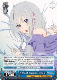 Image of A Short Snooze, Emilia (RZ/S46-TE42 TD) [Re:ZERO]