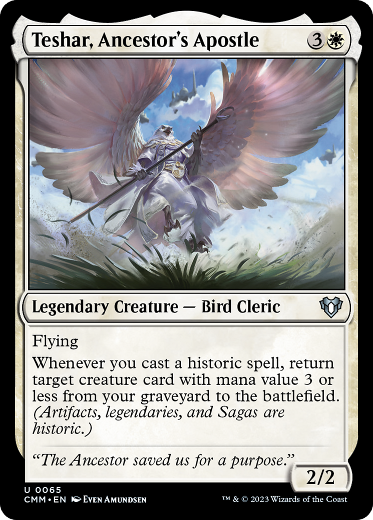 Image of Teshar, Ancestor's Apostle [Commander Masters]