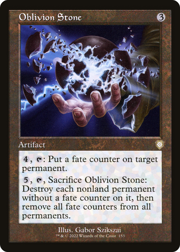 Image of Oblivion Stone (Retro) [The Brothers' War Commander]
