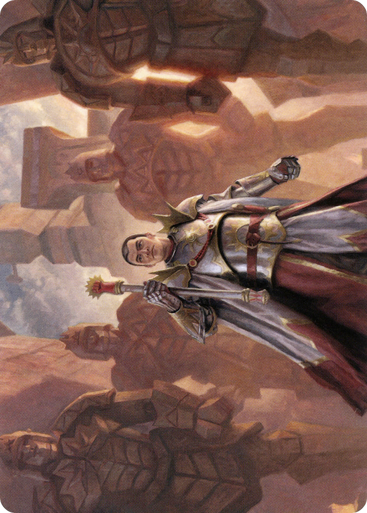 Image of General Ferrous Rokiric Art Card [Modern Horizons 2 Art Series]