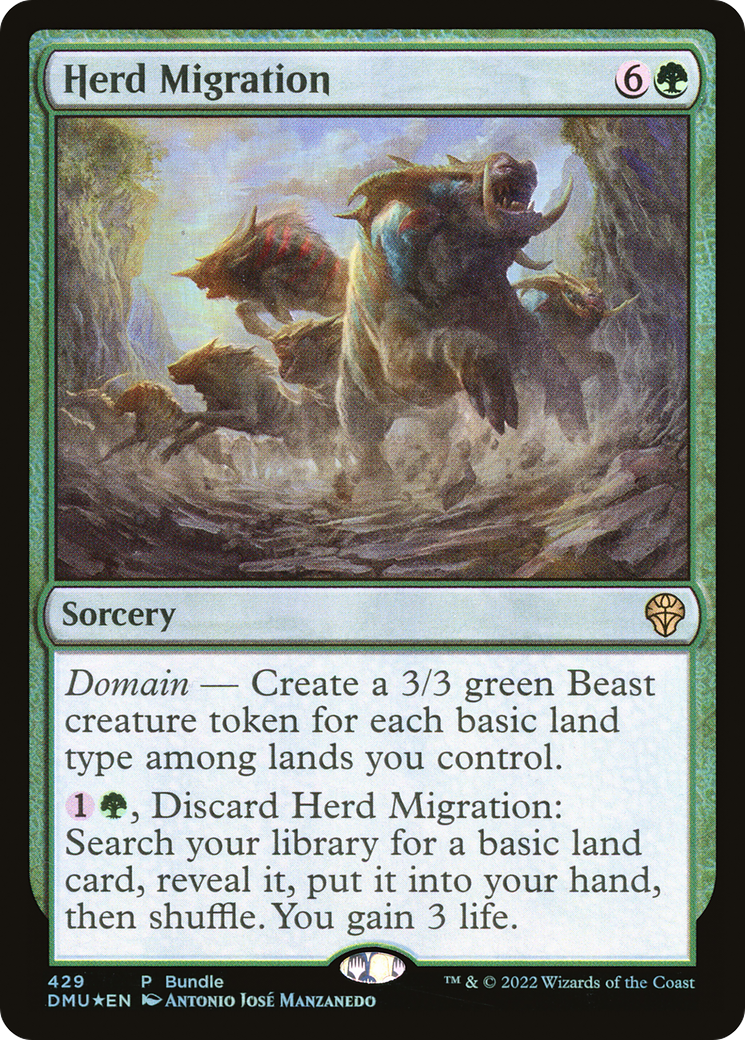 Image of Herd Migration (Bundle) [Dominaria United]