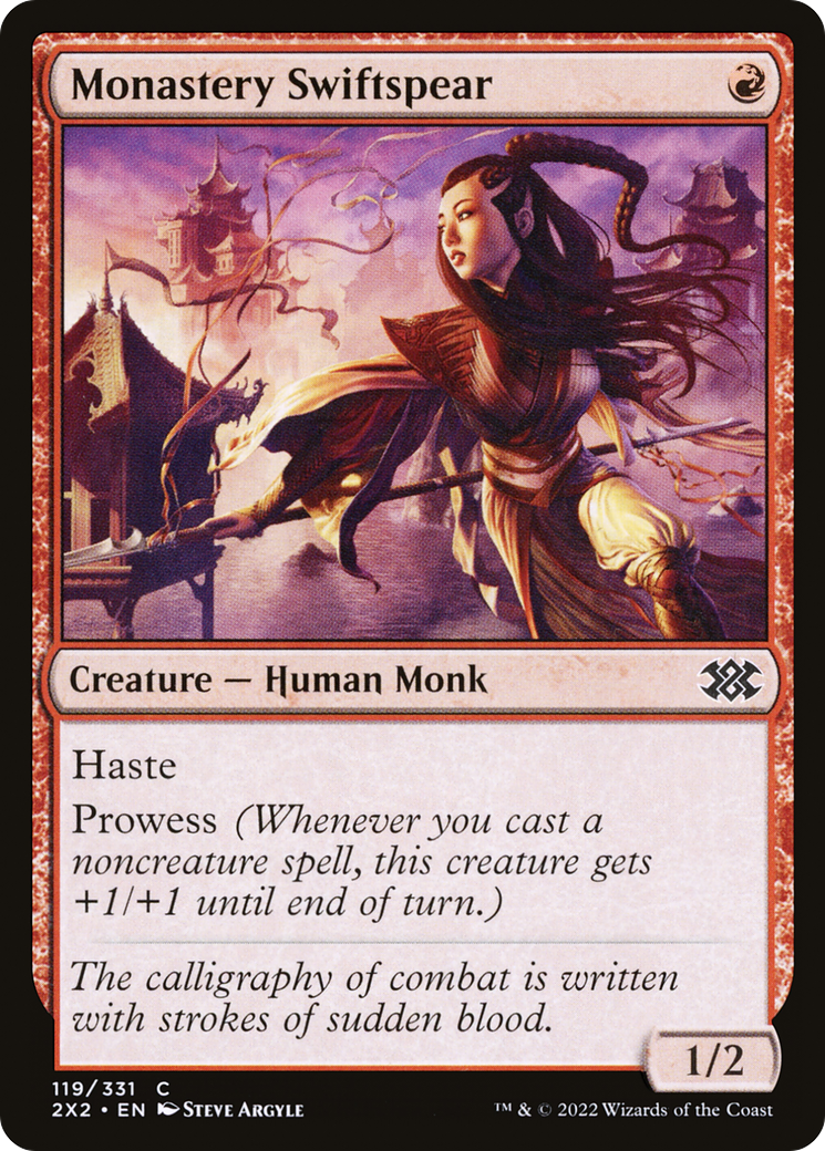Image of Monastery Swiftspear [Double Masters 2022]