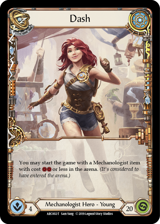 Image of Dash // Crucible of Aetherweave [ARC002-T // ARC115-T] (Arcane Rising)  1st Edition Normal