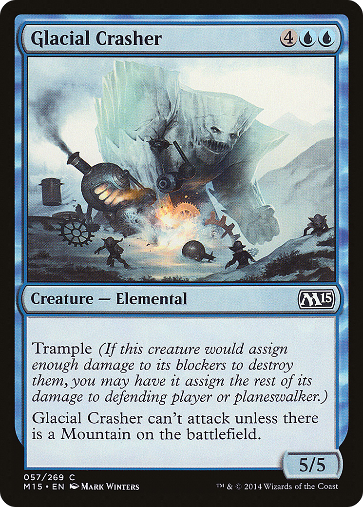 Image of Glacial Crasher [Magic 2015]