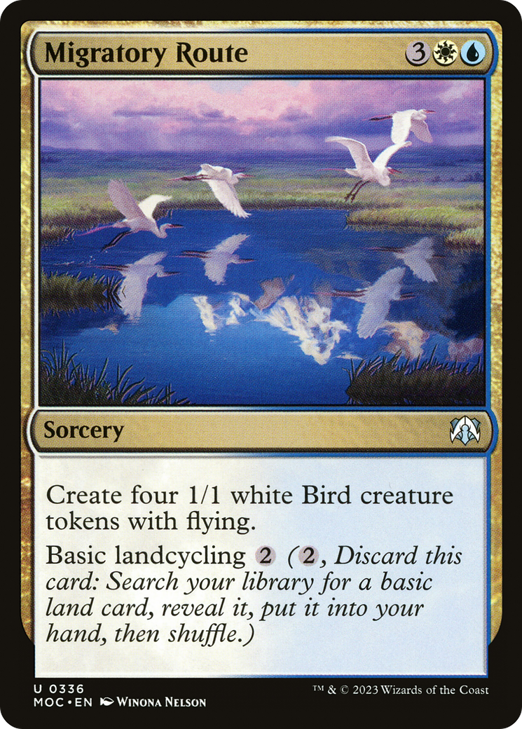 Image of Migratory Route [March of the Machine Commander]