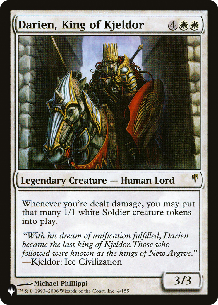 Image of Darien, King of Kjeldor [The List]