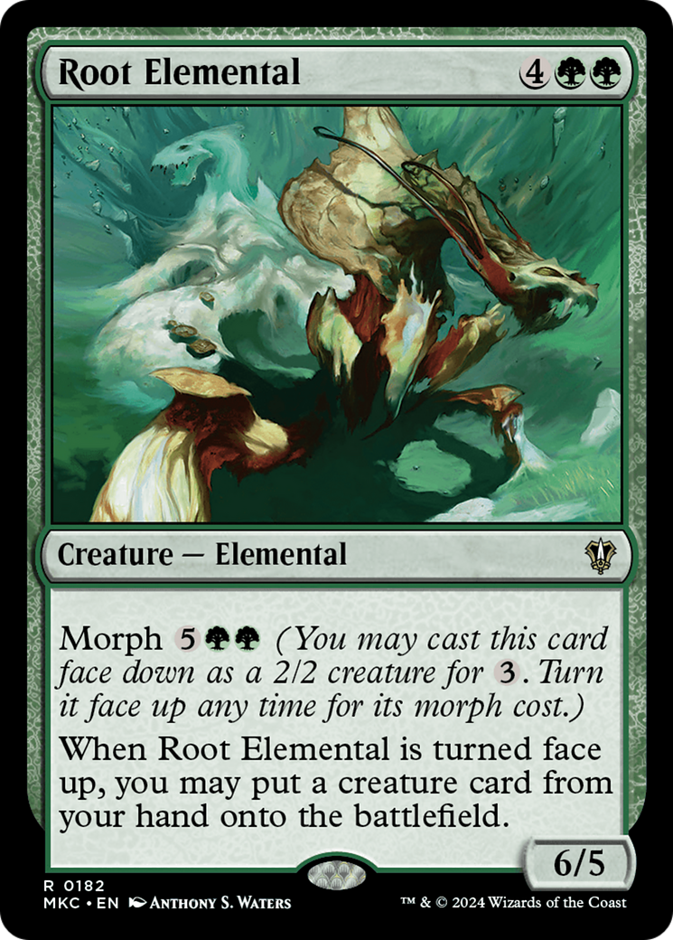 Image of Root Elemental [Murders at Karlov Manor Commander]