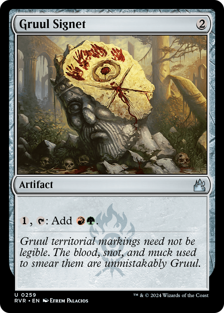 Image of Gruul Signet [Ravnica Remastered]