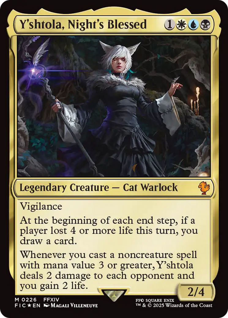 Image of Y'shtola, Night's Blessed (Surge Foil) [FINAL FANTASY Commander]