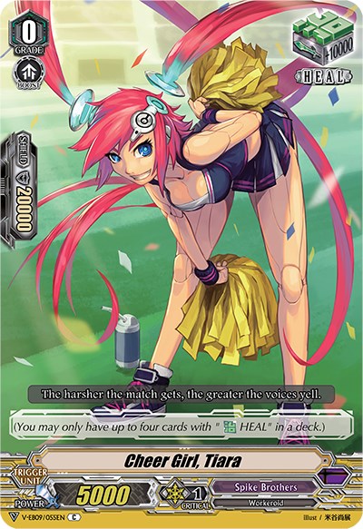 Image of Cheer Girl, Tiara (V-EB09/055EN) [The Raging Tactics]