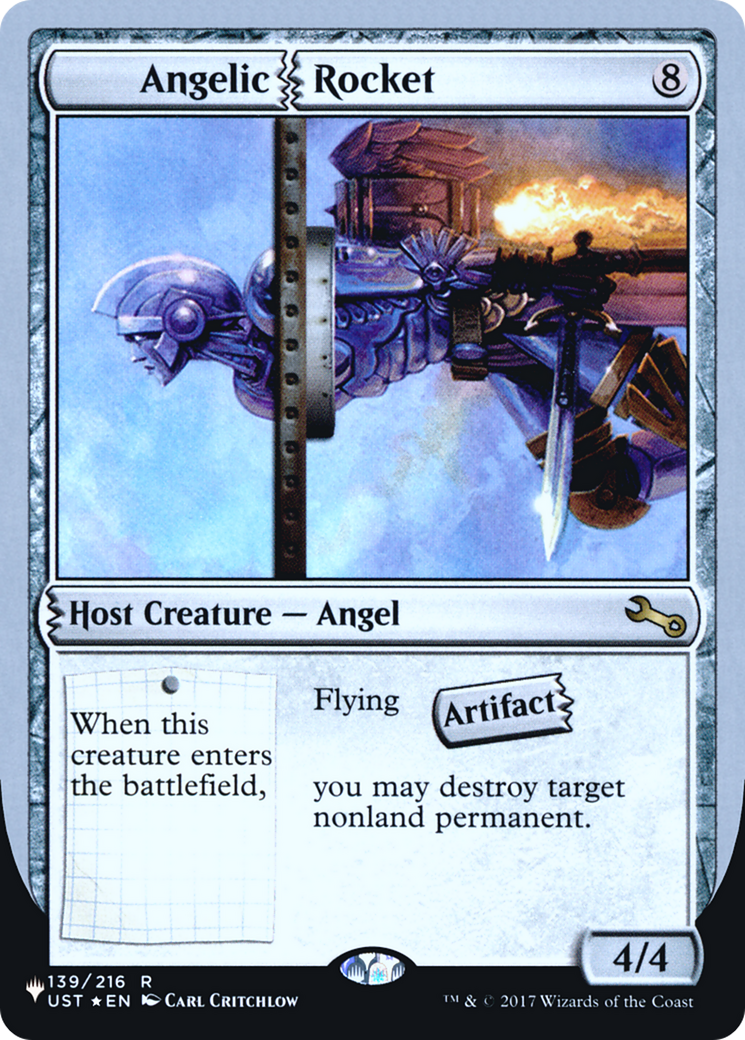 Image of Angelic Rocket (Unfinity Foil Edition) [The List]