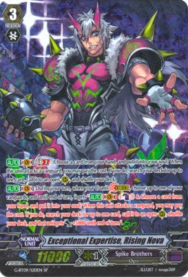 Exceptional Expertise, Rising Nova (G-BT09/S20EN) [Divine Dragon Caper]