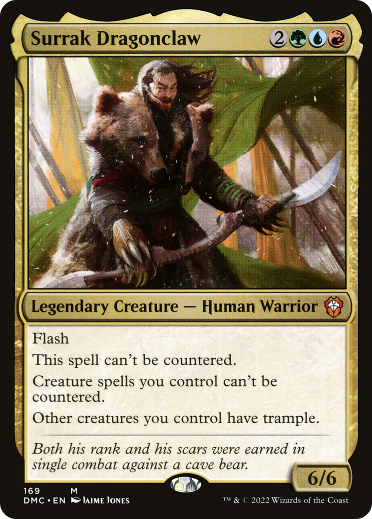 Image of Surrak Dragonclaw [Dominaria United Commander]