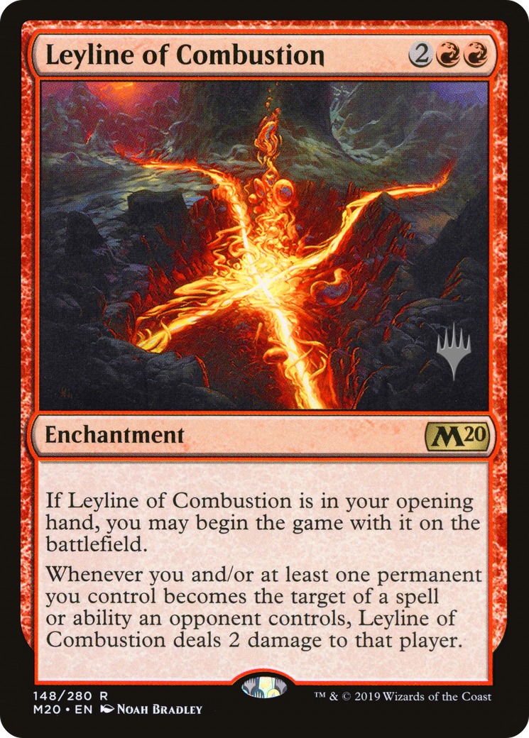 Image of Leyline of Combustion (Promo Pack) [Core Set 2020 Promos]