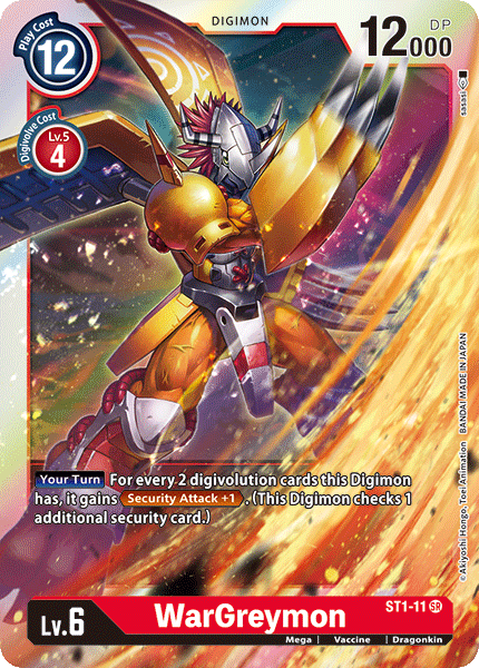 Image of WarGreymon [ST1-11] [Starter Deck: Gaia Red]