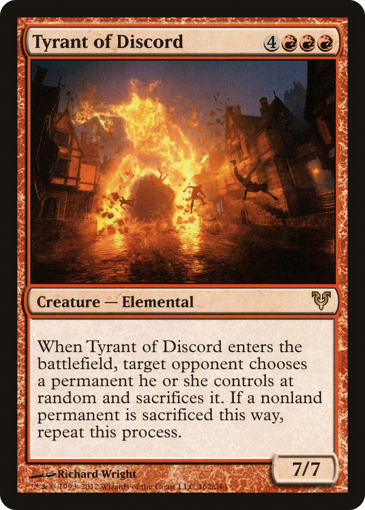 Image of Tyrant of Discord [Avacyn Restored]