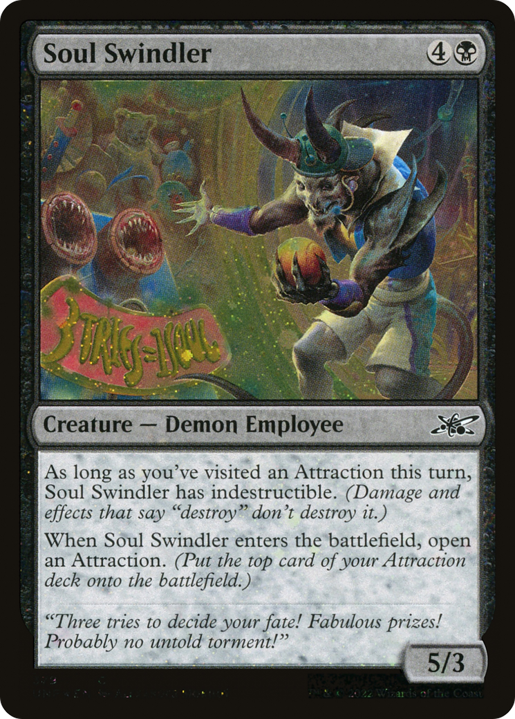 Image of Soul Swindler (Galaxy Foil) [Unfinity]