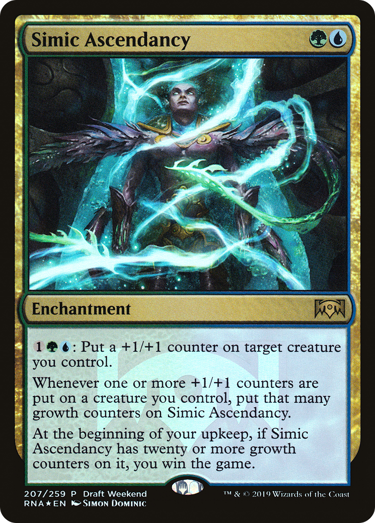 Image of Simic Ascendancy (Draft Weekend) [Ravnica Allegiance Promos]