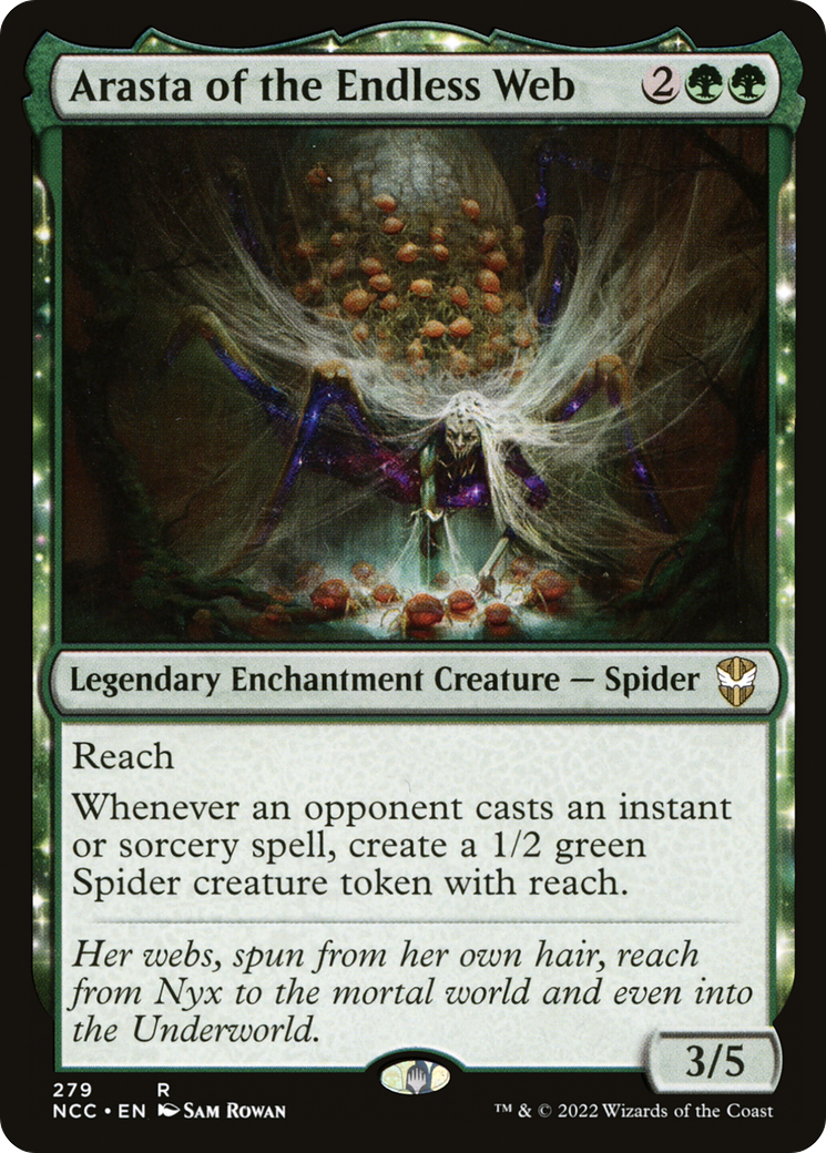 Image of Arasta of the Endless Web [Streets of New Capenna Commander]
