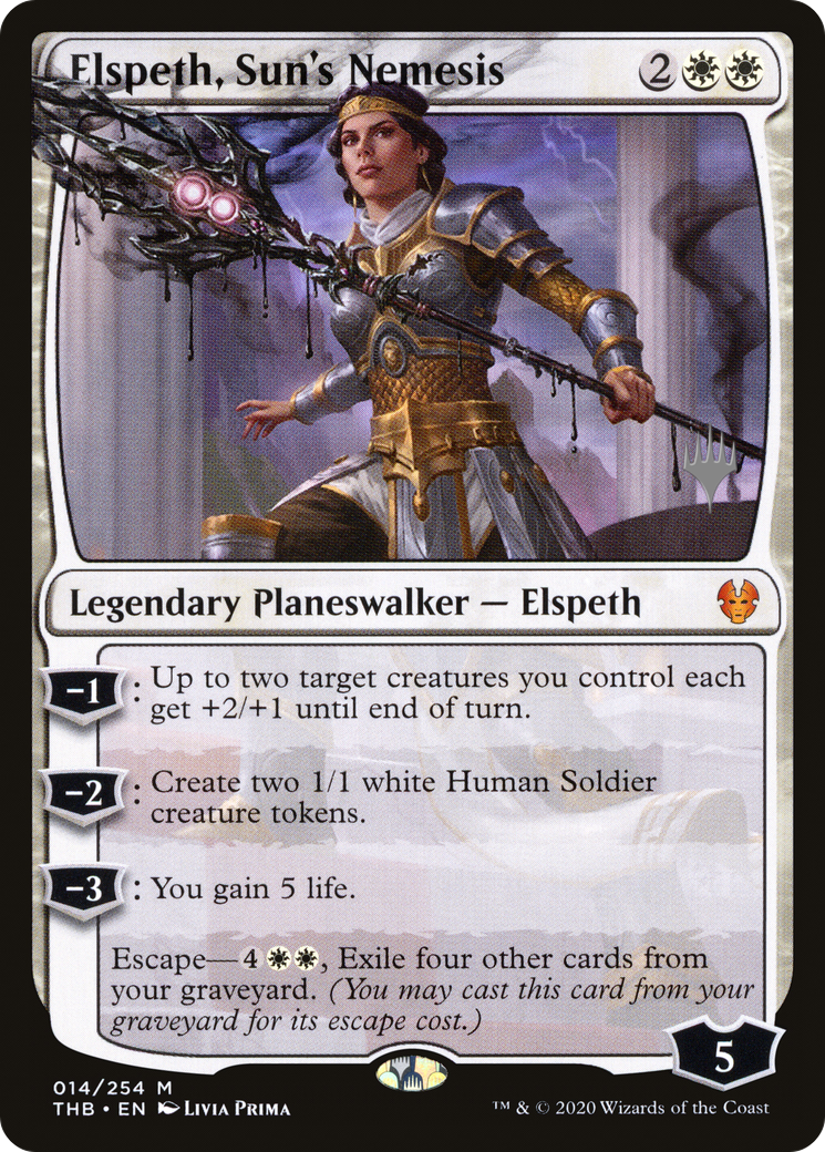 Image of Elspeth, Sun's Nemesis (Promo Pack) [Theros Beyond Death Promos]